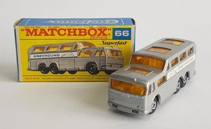 Matchbox Superfast Toys n. 66, Greyhound Coach, - Superba V N come nuova. - Foto 1 di 12
