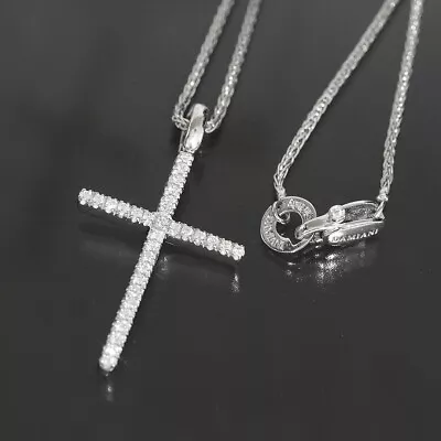 Damiani Mystery Cross Necklace Diamond Au750 - Image 1 of 4