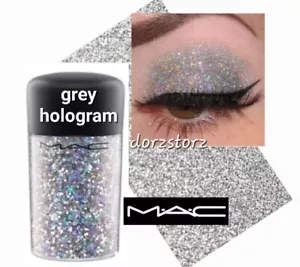 MAC Glitter Brilliants Pigment *GREY HOLOGRAM* / .15 oz / New in box - RARE - Picture 1 of 6