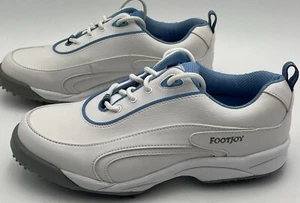 FootJoy GreenJoys Women’s Contour Series Golf Shoes 48712 White Size 6.5M - Picture 1 of 24