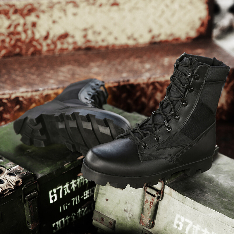 High Top Combat Army Boots Tactical 