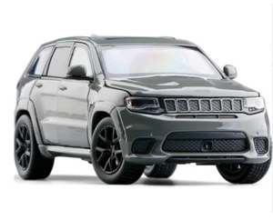 1:32 Jeep Grand Cherokee Trackhawk Die Cast Modellauto Kinderspielzeug grau - Bild 1 von 16