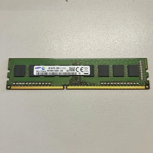 Samsung 4GB DDR3 RAM PC3-12800 1600MHz non-ECC Unbuffered CL11 M378B5173QH0-CK0 - Picture 1 of 3