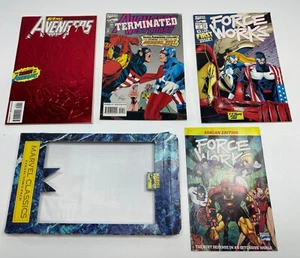 Marvel Classics Collector's Pack - Force Works #1 y Ashcan, Avengers WC #100.102 - Imagen 1 de 5