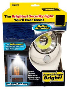 BOMBILLA LED ACTIVADA POR MOVIMIENTO APAGADO AUTOMÁTICO CON BASE GIRATORIA 360, PARA TU HOGAR - Imagen 1 de 3