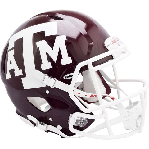 Texas A&M Aggies Riddell Speed Authentic Football Helmet Cover