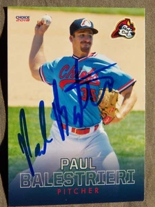 St Louis Cardinals Paul Balestrieri Signed 2018 Peoria Chiefs Auto Card - Picture 1 of 1