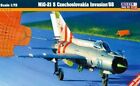 MiG-21 S TYPE 15 CZECHOSLOVAKIA INVASION 68 (SOVIET AF)  1/72 MISTERCRAFT RARE!