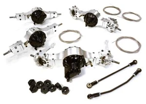 Remote Locking 8X8 Axle DIY Kit for Scale Off-Road 1/10 to 1/14 Trucks - Picture 1 of 6