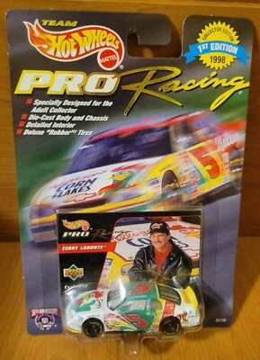 Hot Wheels 1998 primera edición 1:64 Terry Labonte #5 Corny Chevy Monte Carlo Foto 1 de 4