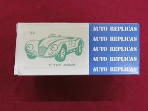 1:43 AUTO REPLICAS A.R.32b 1953 JAGUAR 'C' TYPE WHITE METAL KIT - Picture 1 of 5