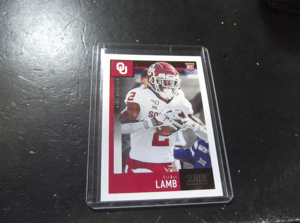 CEEDEE LAMB 2020 SCORE #416 RC CARD DALLAS COWBOYS - Image 1 of 1