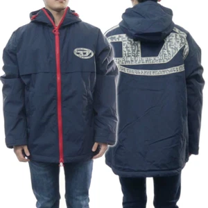 Diesel W-Hennel-Mon Jacket Cordura Shell Padded Coat Monogram XL RRP £395 - Picture 1 of 5