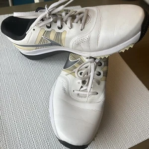 Nike Golf Shoes Mens Sz 12 Lunar Command 2 White  Lunarlon - Picture 1 of 10
