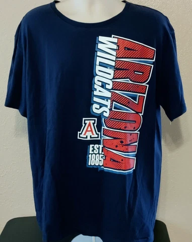 Arizona Wildcats T-Shirt XL Pro Edge Navy Blue Cover