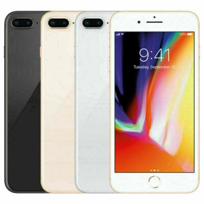Original Apple iPhone 8 Plus Unlocked SmartPhone 5.5" Unlocked 64GB/256GB 12MP - Image 1 of 4