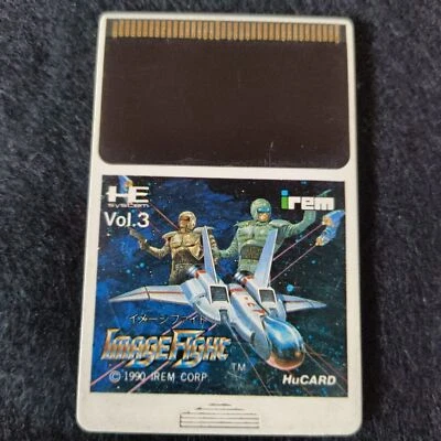 Image Fight NEC PC Engine TurboGrafx-16 PCE game, Working Japan-g0610- - Image 1 of 4