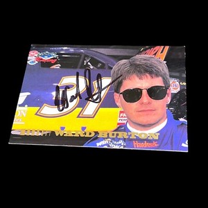 Ward Burton ASSETS CLASSIC RACING 1995 autographed VINTAGE NASCAR RACING card