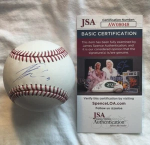 Rintaro Sasaki Signed Official MLB Baseball Auto Stanford Japan Star JSA COA - Picture 1 of 2