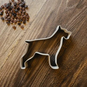 Cortador de galletas Airedale Terrier - fondant - galleta - 3 tamaños perro Instagram - Imagen 1 de 3