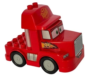 Lego Duplo Disney Pixar Cars Mack at the Race Truck Red Kids Toy Pretend Play - Picture 1 of 13