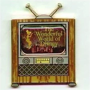 Wonderful World of Disney Pin Magical Musical Moments Rabbit Ears TV Tinker Bell - Picture 1 of 1