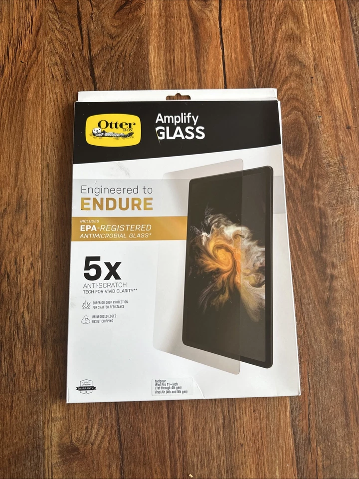 OtterBox Amplify EPA Glass for Apple iPad Pro 11-inch (1st-4th Gen) - Clear - Image 1 of 1