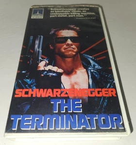 Terminator Arnold Schwarzenegger VHS Tape Original 1984 Thorn EMI Rare Hard Case - Picture 1 of 4