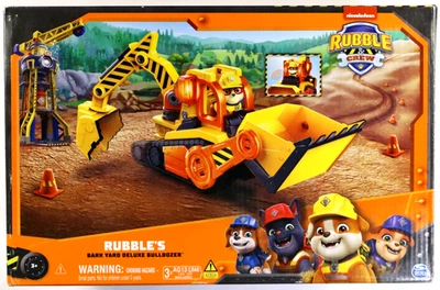 Bulldozer Nickelodeon Rubble & Crew Rubble's Bark Yard Deluxe - Luces y sonidos Foto 1 de 4