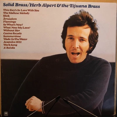 HERB LPERT - LATÓN MACIZO - LP de vinilo - Discos A&M - 1972 - En muy buen estado franqueo gratuito 3240 Foto 1 de 4