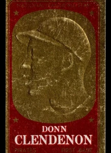 1965 Topps Embossed Donn Clendenon #9 VG-EX Pittsburgh Pirates - Picture 1 of 2