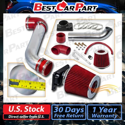 BCP ROJO 01-06 Stratus/Sebring cupé 2,4 L L4/3,0 L V6 admisión de aire Ram corta + filtro Foto 1 de 4