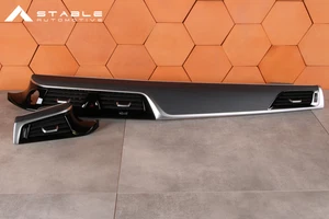 BMW G30 G31 G32 LCI SALPICADERO CONSOLA MOLDURA FRESNO GRIS LHD LL 9890164 - Imagen 1 de 7