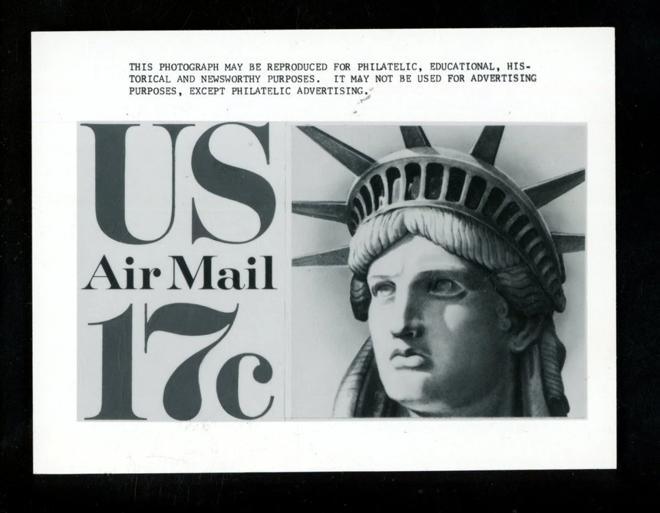 US Stamp FDC Publicity Photo Essay #C80 17c Statue of Liberty 1971 - Image 1 of 1