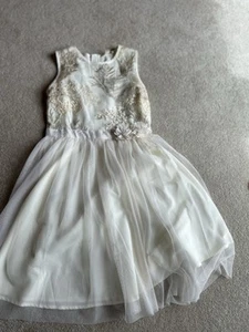 Yumi Ivory Girls Dress Age 13-14 - Picture 1 of 3