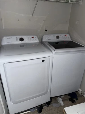 Samsung Smart Care Washer and Dryer Combo - Image 1 of 3