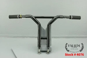 2013 Harley Dyna 12" Handlebar FACTORY 47 MX47 GLOSS BLACK - Picture 1 of 12