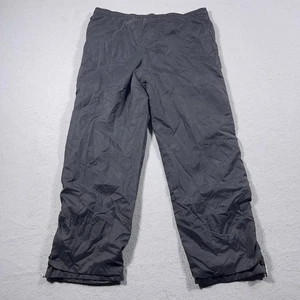 Vintage Nike Hose Herren M schwarz Windbreaker gefüttert Track Sport Ankle Zip 90s - Bild 1 von 8