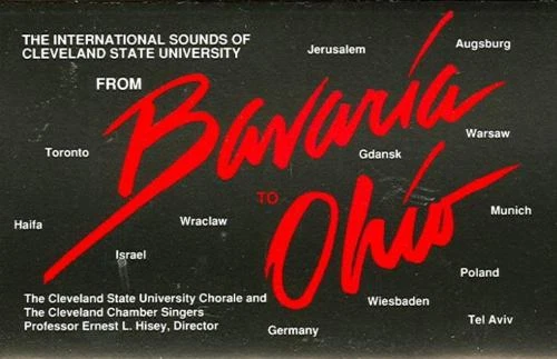CLEVELAND STATE UNIVERSITY CHORALE Chamber Singers tape - Image 1 of 1