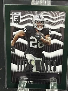 JOSH JACOBS---2023 PANINI DONRUSS ELITE---TITLE WAVES----RAIDERS--KOSTENLOSER VERSAND - Bild 1 von 2