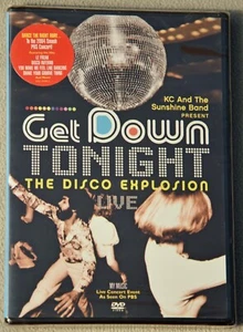 NEW- Get Down Tonight The Disco Explosion Live DVD KC & The Sunshine Band - Picture 1 of 3