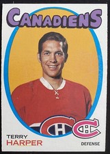 1971-72 Topps Hockey Terry Harper #59 NM