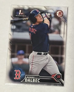 2016 Bowman Draft Picks 1. Bowman #BD-99 Bobby Dalbec Boston Red Sox - Bild 1 von 2