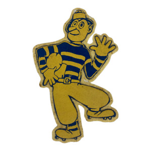 Vintage Letterman Patch Chenille Felt / Football Character / 1930s-40s. Menswear
