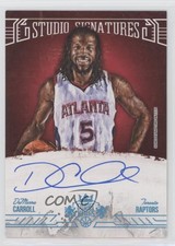 2015-16 Panini Court Kings Studio Signatures Sapphire /25 DeMarre Carroll Auto