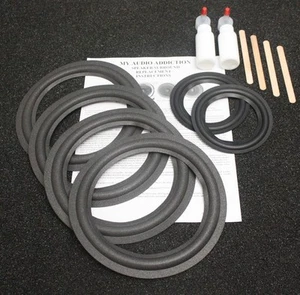 Kit de reparación de sonido envolvente de altavoces para woofers + medios de la serie Infinity Crescendo CS-3007 - Imagen 1 de 1