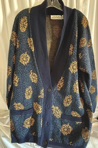 Ellen Tracy By Linda Allard Mohair Cardigan Tag Says Medium But Fits Like Large - Picture 1 of 3