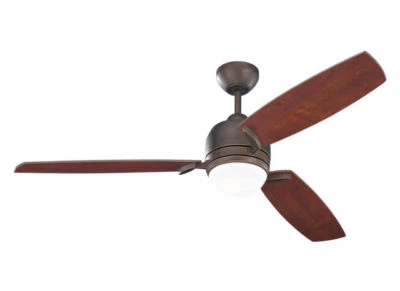 Monte Carlo Muirfield 52 in. Roman Bronze Ceiling Fan with Bavarian Walnut Blade - Image 1 of 2