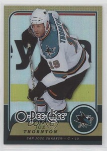 2008-09 O-Pee-Chee Rainbow Foil Joe Thornton #242