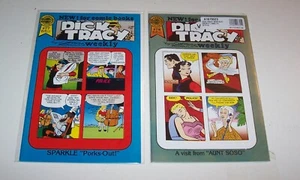Dick Tracy Weekly #77 & #78 - Blackthorne Publishing - NM range, issues pressed - Picture 1 of 1